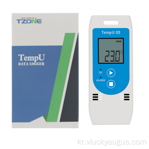 Tempu03 Temp &amp; RH 휴대용 USB 데이터 로거